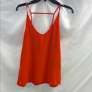 H&M Orange Sleeveless Camisole Tank Top